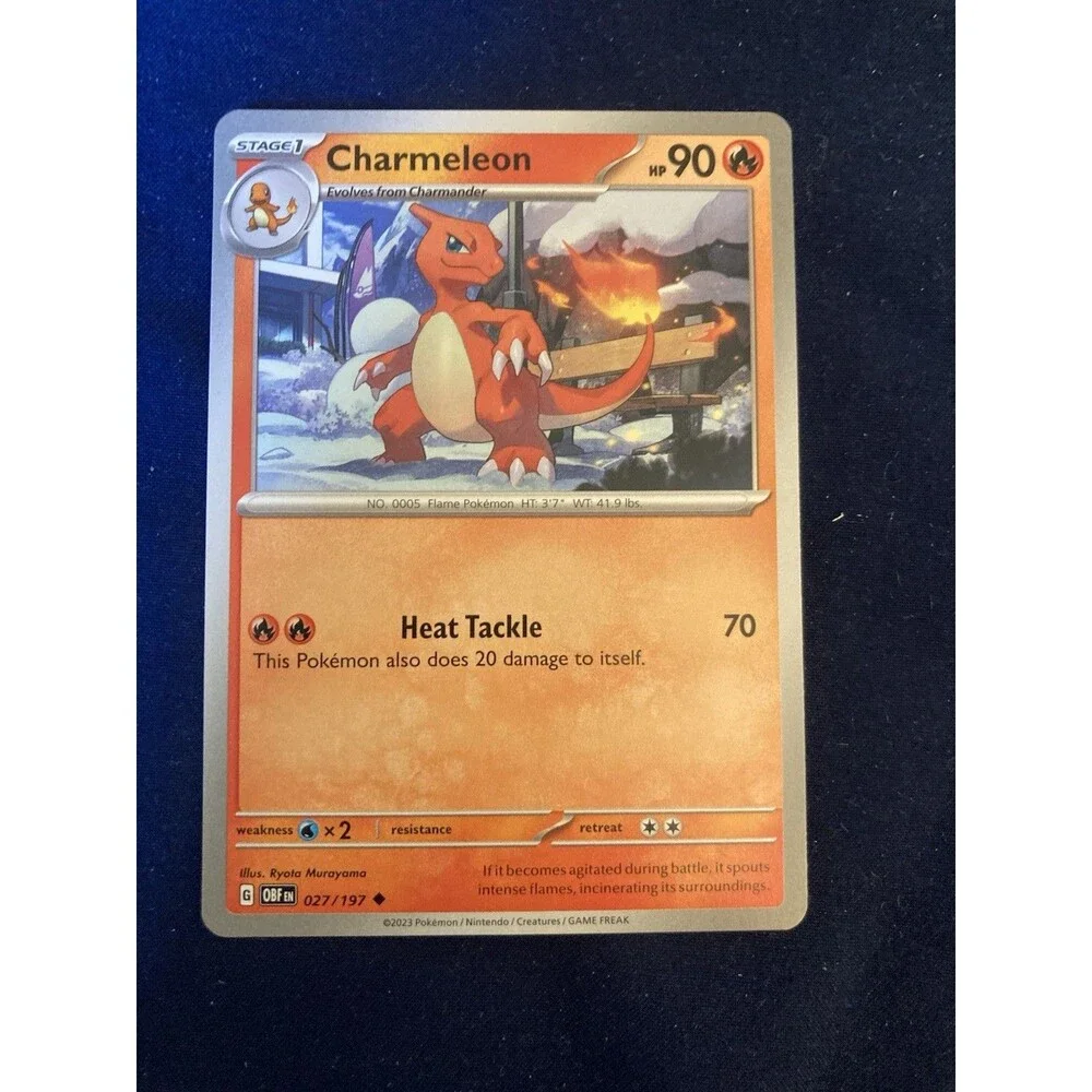 Charmeleon 027/197 SV03: Obsidian Flames Stage 1 Regular Uncommon